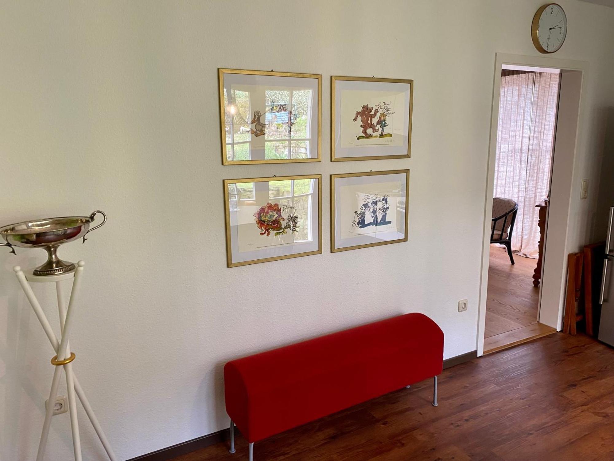 Eine Gemuetliche Ferienwohnung Mit Garten Bad Karlshafen Ngoại thất bức ảnh